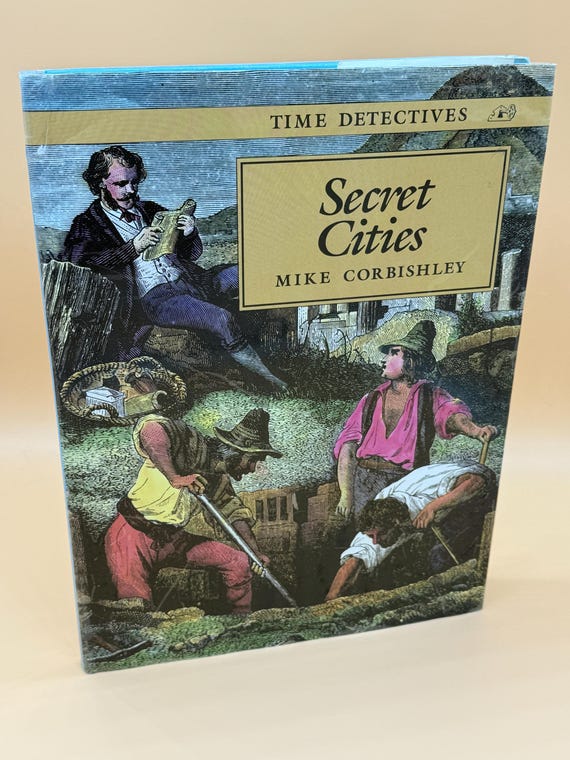 Secret Cities Time Detective Series 1989 Lodestar Books Anthropology books for young readers history book gifts