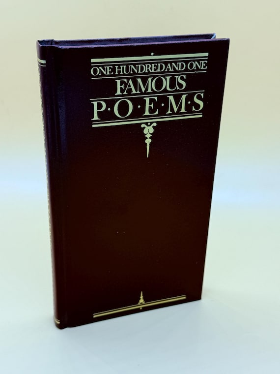 One Hundred and One Famous Poems Poetry books Poems