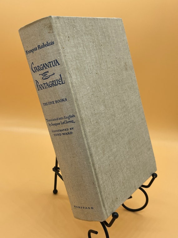 Gargantua & Pantagruel The Five Books by Francois Rabelais (Heritage Press 1942)