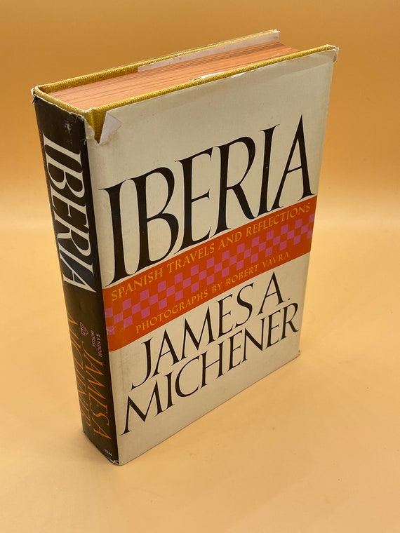 Travel Books Iberia Spanish Travels and Reflections by James A. Michener Random 19689 BCE Travel History Books for Readers Travel Gifts