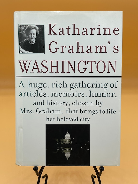 History Books Katherine Graham's Washington by Katherine Graham  2002 Knopf Publishing Modern History Books Political History Used Books