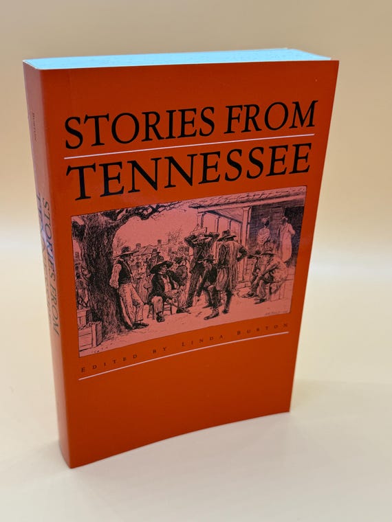 Stories From Tennessee 1988 University of Tennessee Press Regional Literature gift books literary gifts for readers