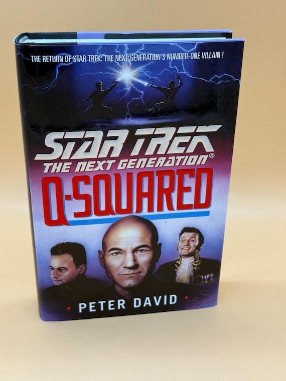 Star Trek The Next Generation Q-Squared by Peter David 1994 Pocket Books Edition Science Fiction gift books