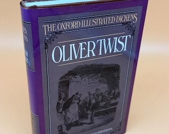 Dickens Books Oliver Twist by Charles Dickens Oxford Illustrated Dickens Dickens Gifts for Readers Classic Literature Literary Book Gifts