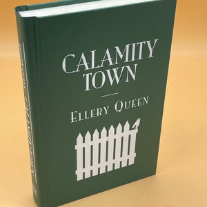 Mystery Book Gifts for Readers Calamity Town by Ellery Queen  used mystery books fiction mysteries best mysteries suspense thrillers