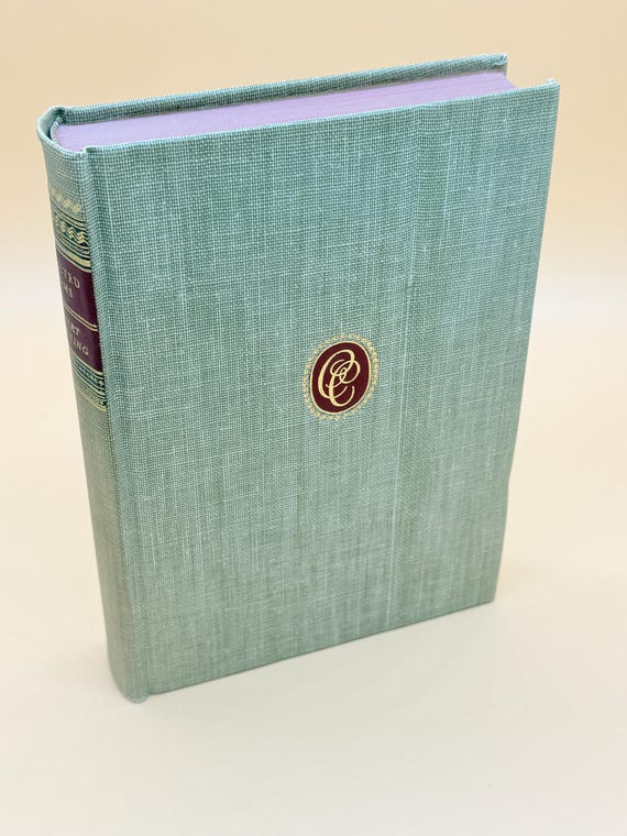 The Selected Poems of Robert Browning 1942 Walter Black Publishing for The Classics Club Poetry book gifts American poets poetry lovers gift