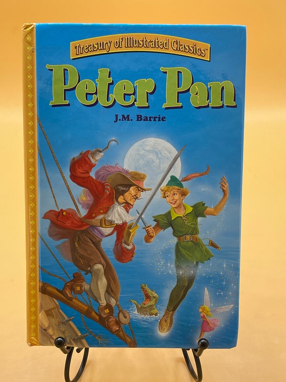 Childrens Books Peter Pan by J.M. Barrie adapted for young readers gift books for kids Classic Literature Storybooks adventure stories