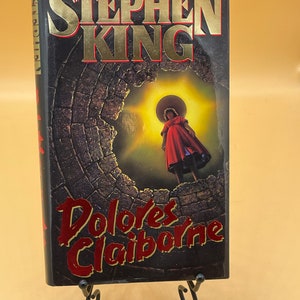 Horror Books Dolores Claiborne by Stephen King 1993 Scribner Publishing Stephen King Books Used Books Gifts for Readers Free shipping Books