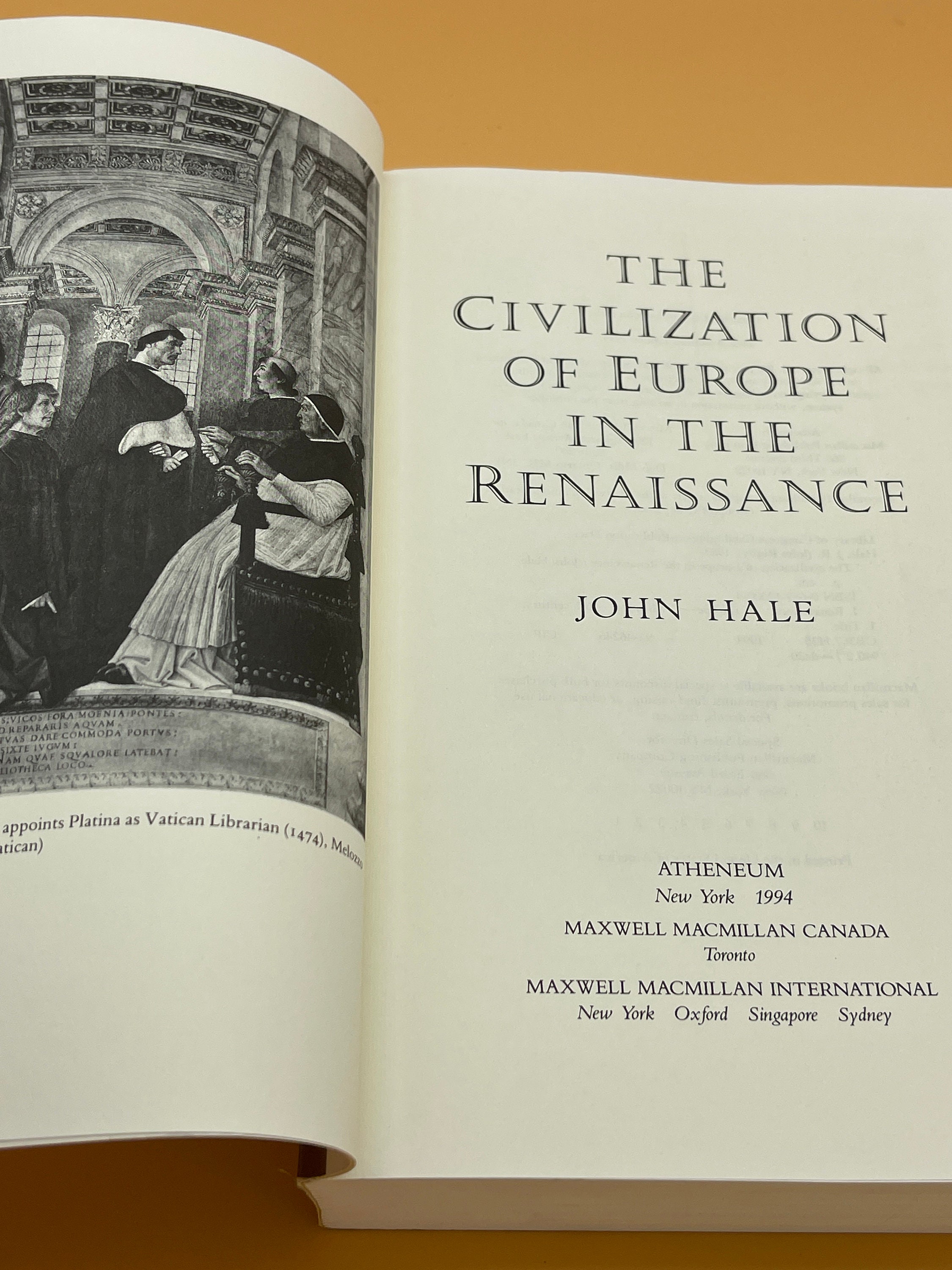 The Civilization of Europe in the Renaissance