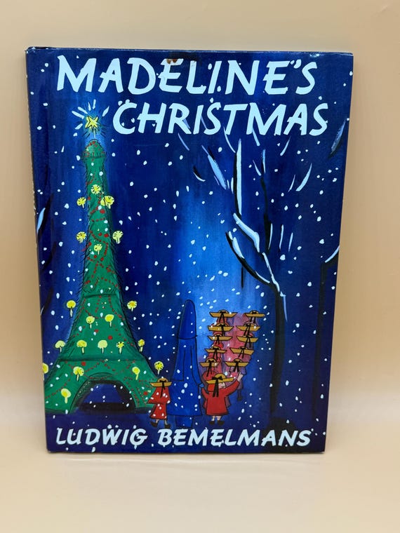 Madeline's Christmas by Ludwig Bemelmans 1985 Viking Penguin Books Christmas gift books Christmas stories