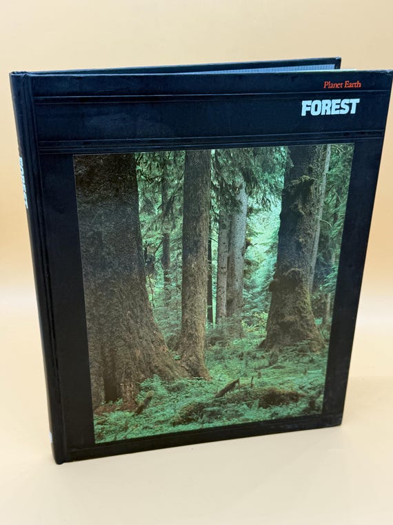 Forest Planet Earth series Time Life 1983 Nature Natural history books Forestry books