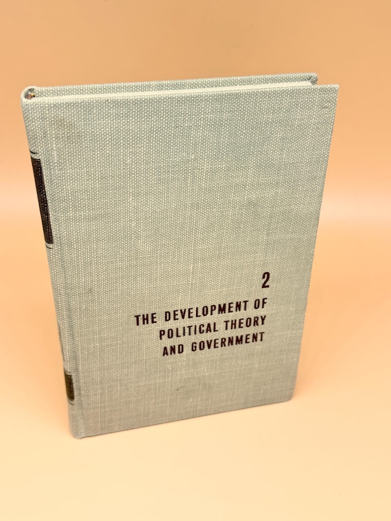 The Development of of Political Theory and Government 1961 Great Ideas Program series Britannica history books
