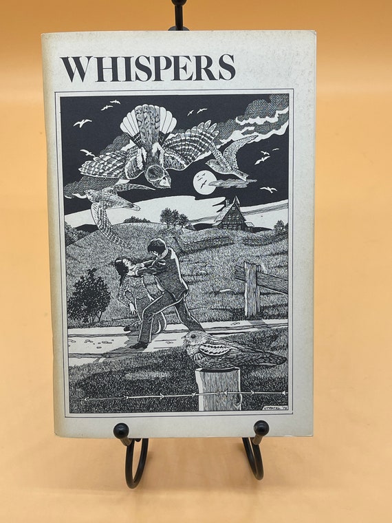 Rare Books Vintage Collectible Horror Whispers Editor Stuart David Schiff  paperback magazine Vol. 3 #2 August 1977 Horror Stories