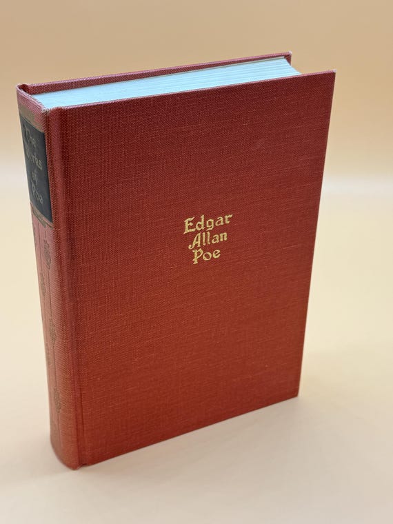 The Works of Edgar Allan Poe in One Volume Tales and Poems 1927 Walter Black Publishing Classic Literature Gift books poetry books poems