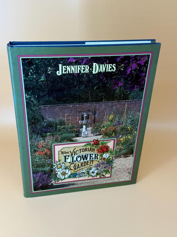 The Victorian Flower Garden by Jennifer Davis 1992 Norton Publishing Garden Gift Books Nature books
