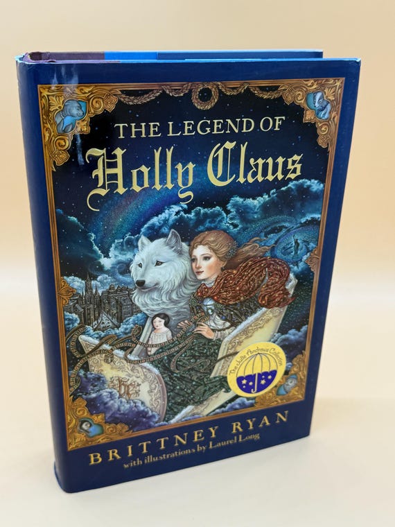 The Legend of Holly Claus by Brittney Ryan 2004 Harper Collins Publishing Julie Andrews Collection Christmas story books Gifts for kids