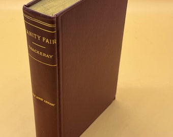 Rare Books Vanity Fair by William Makepeace Thackeray A.L. Burt Publishing circa 1920's Classic Literature Book Gifts for Readers Used Books