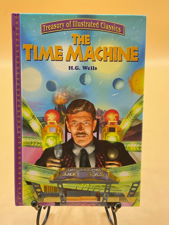 Children's Books The Time Machine by H.G. Wells adapted for young readers gift books for kids classic literature adventure stories storybook