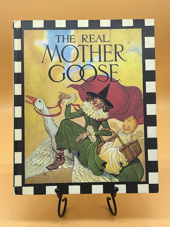 The Real Mother Goose Book: 1987 Checkerboard Press, Nursery Rhymes