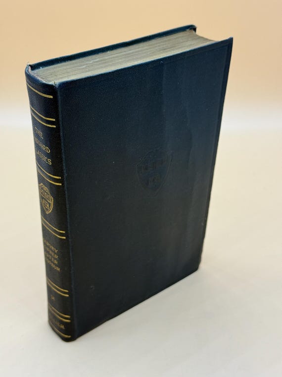 Scientific Papers Physiology Medicine Surgery Geology 1910 Collier Publishing The Harvard Classics Fabrikoid Edition Science and Math Books