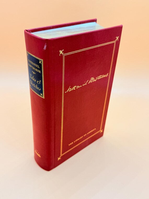 Nathaniel Hawthorne Tales and Sketches 1990 Library of America Literature Literary gifts for readers