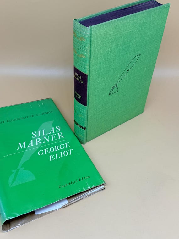 Silas Marner by George Eliot 1948 Dodd Mead Publishing Unabridged & Illustrated Edition Classic Literature