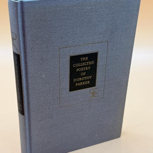 The Collected Poetry of Dorothy Parker circa 1950&#39;s Modern Library Poems Poetry lovers gift book Poetry collection rare poetry book gifts