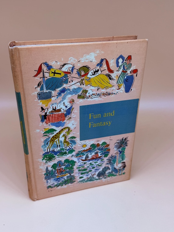 Fun and Fantasy Through Golden Windows series 1958 Grolier Publishing Children's storybook gifts vintage books