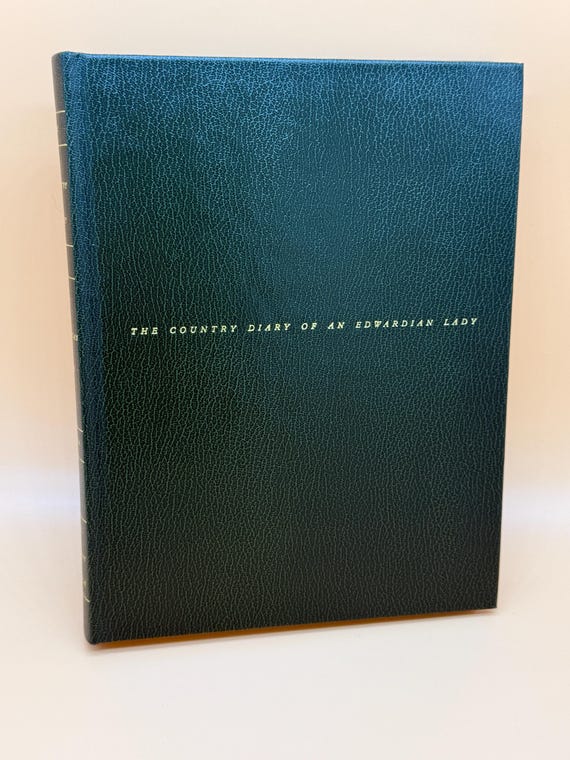 The Country Diary of an Edwardian Lady by Edith Holden 1977 Holt Rinehart Publishing Nature Books Naturalists books Naturalist Gift Books