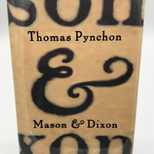 Modern Fiction Mason & Dixon by Thomas Pynchon 1997 Henry Holt HC Collectible Literature gifts for readers historical fiction novels rare