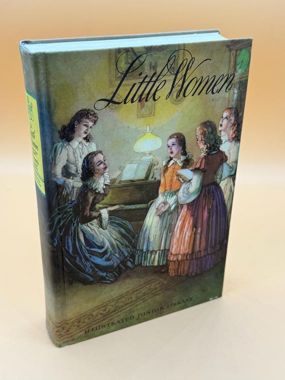 Little Women by Louisa May Alcott Illustrated Junior Library Grosset & Dunlap Publishing reprint edition circa 1970's (Kingsport Press)