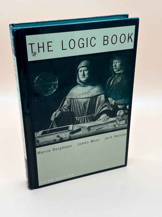 The Logic Book by Bergmann, Moor, and Nelson 1998 McGraw Hill Publishing mathematic books logic concepts