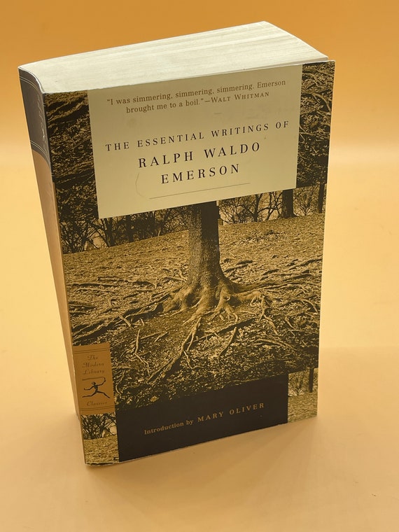 Poetry Books The Essential Writings of Ralph Waldo Emerson 2000 Modern Library Paperback Poetry Anthology Poems Poetry Lover Gift Used Books