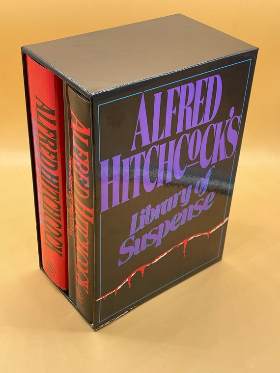 Horror Books Alfred Hitchcocks Library of Suspense Two Volume set in slipcase 1986 Galahad Books