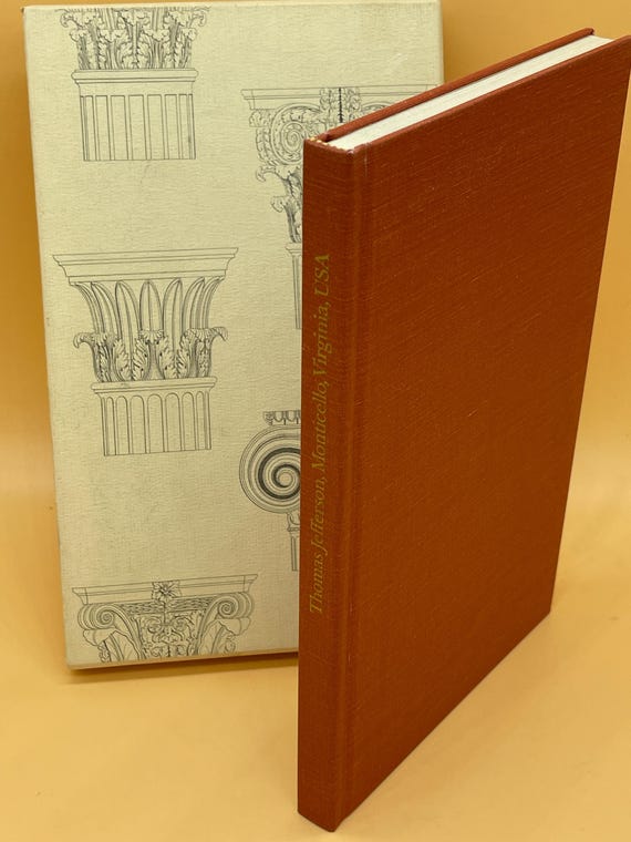 Thomas Jefferson Monticello Virginia 1975 Limited Edition Westvaco Publishing History Book Gifts Jefferson Books Rare Book Gifts Collectible