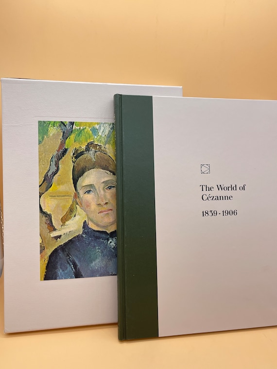 Art Books The World of Cézanne Time Life Art Series Coffee Table Books Gift Lovers Gift Art History Cezanne Art French Art French Artists