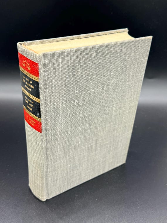 Perry Mason The Case of the Daring Decoy & The Case of the Lazy Lover by Erle Stanley Gardner 1956 Walter Black Crime fiction mystery books