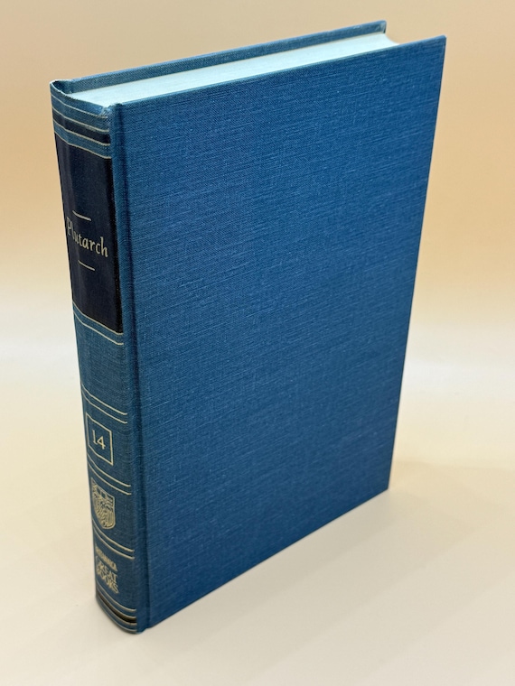 Plutarch The Lives of the Noble Grecians and Romans 1952 Britannica Great Books series Roman history books rare book gifts for readers
