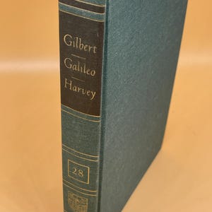 Gilbert Galileo Harvey 1952 Britannica Great Books of the Western World Rare Books Science Math STEM Books Educational Books Physics Books