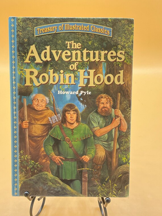 Childrens Books The Adventures of Robin Hood by Howard Pyle adapted for young readers gift books for children classic literature storybooks