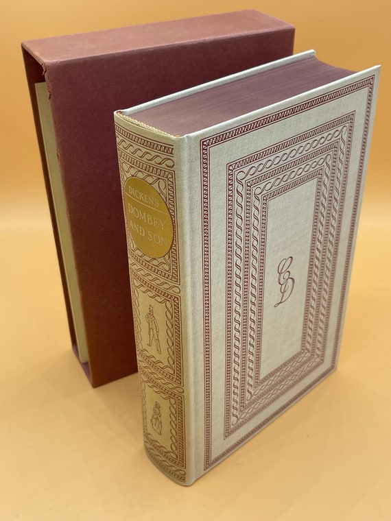 Dombey and Son by Charles Dickens. Heritage Press in slipcase circa 1960's Classic Literature Dickens Gift Books English Literature