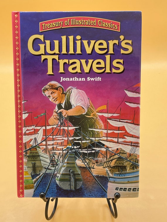 Childrens Books Gulliver's Travels by Jonathan Swift adapted for young readers gift books Adventure Stories for kids literature stories