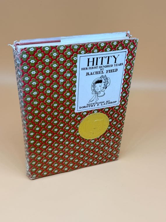 Hitty Her First Hundred Years by Rachel Field Illustrator Dorothy Lathrop 1966 MacMillan Publishing  Childrens book gifts