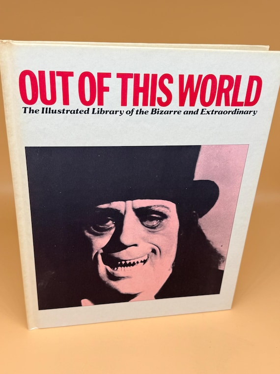 Out of This World The Illustrated Library of the Bizarre and Extraordinary Circa 1970's Strange But True tales tabloid headlines