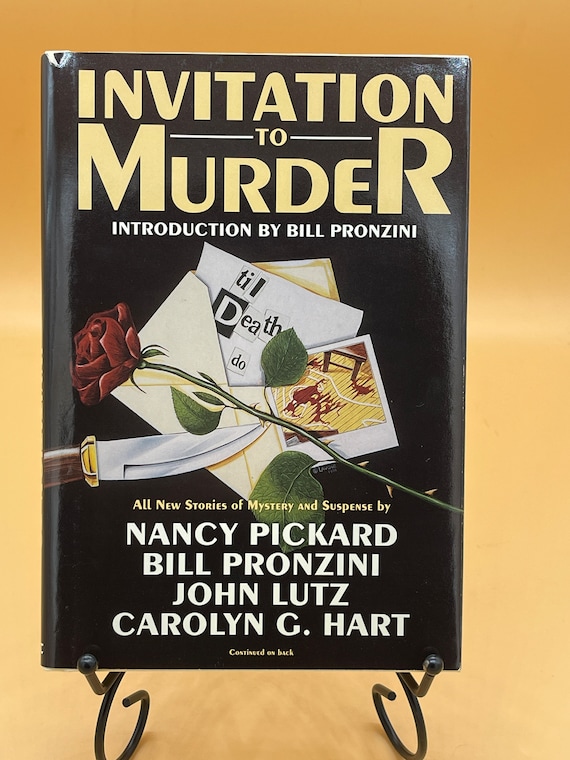 Mystery Fiction Books Invitation to Murder Stories of Mystery and Suspense by various authors Intro by Bill Pronzini 1991 Dark Harvest Press