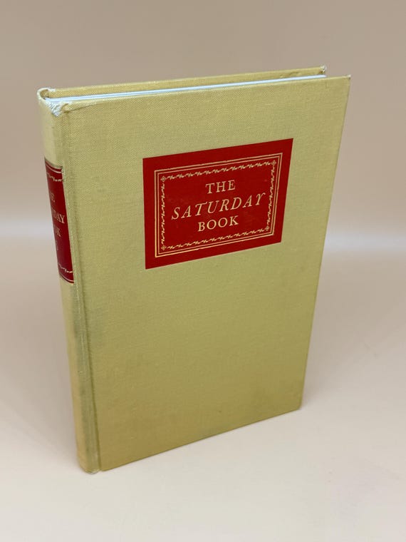 The Saturday Book #26 1966 Hutchinson Publishing London British history art literature anthology