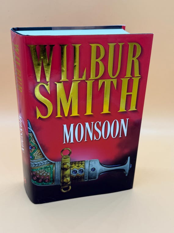 Monsoon by Wilbur Smith 1999 MacMillan Publishing Historical Fiction novels