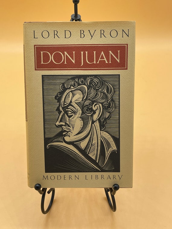 Epic Poems  Don Juan by Lord Byron Modern Library Edition 1976 Poetry Books for Readers Gift Used Books Lord Byron Poems