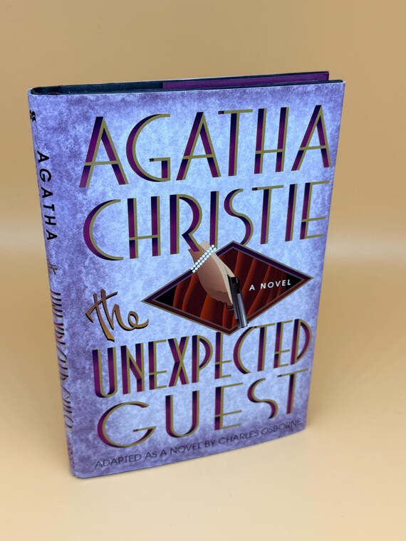 Agatha Christie The Unexpected Guest A Novel 1999 St Martins Press Mystery Suspense fiction books