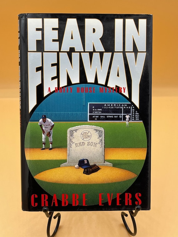 Used Books Mystery Books Baseball fiction mystery Mystery Gifts Fear in Fenway A Duffy House Mystery by Crabbe Evers  First Edition Books